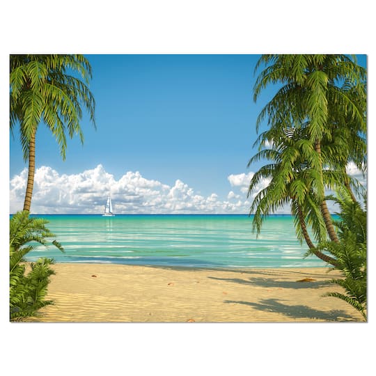 Designart - Palms at Caribbean Beach